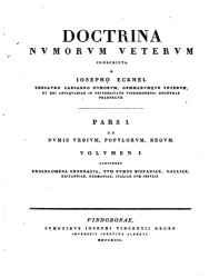 Doctrina nummorum veterum. Vol.I-VIII