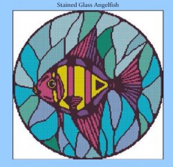 Stained Glass Angelfish