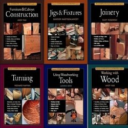 Taunton's The Complete Illustrated Guide Collection to Woodworking (14 кни ...