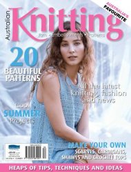 Australian Knitting Vol.8 4 2016