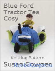 Blue Ford Tractor Tea Cosy: Knitting Pattern